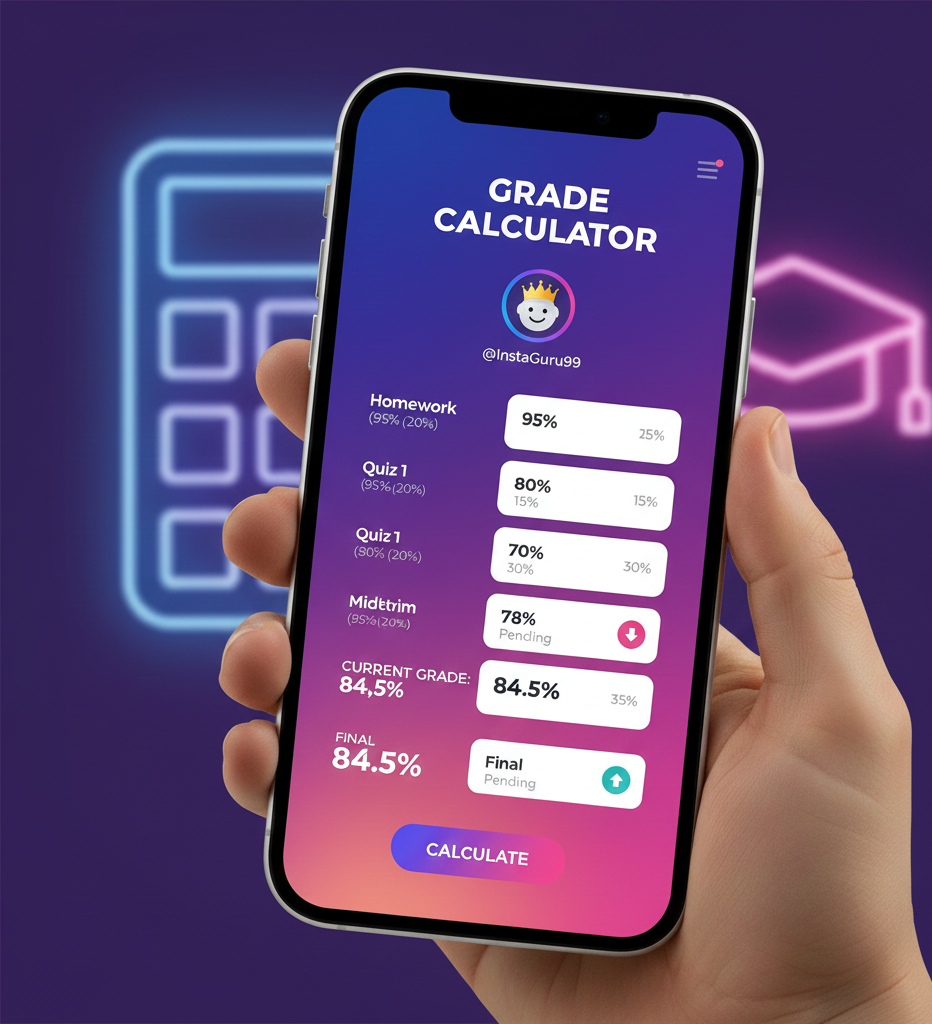 Grade Calculator Thumbnail